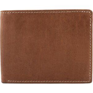 Men's Genuine Leather Wallet Bags Brown Beautifully Stylish Design Vegetable
